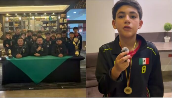 Equipo infantil Obeliz FC de Tijuana