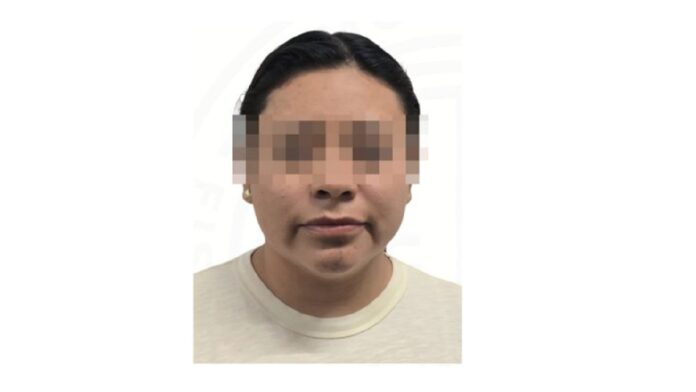 Marisol Romero Zamora durante una audiencia judicial en la que fue vinculada a proceso por presunta extorsión agravada.