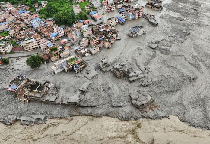 inundaciones Nepal china