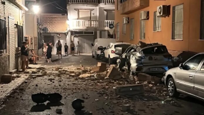 Daños terremoto Granada