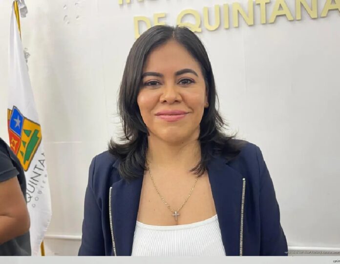 Consejera presidenta del Ieqroo, Rubí Pacheco Pérez.