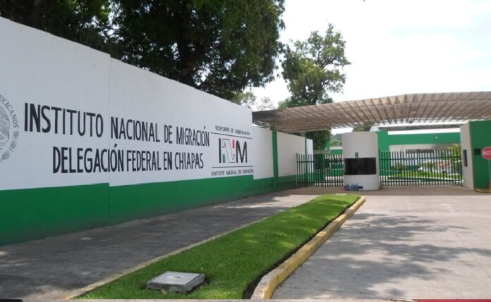 Estación Migratoria Siglo XXI del Instituto Nacional de Migración en Tapachula, Chiapas.