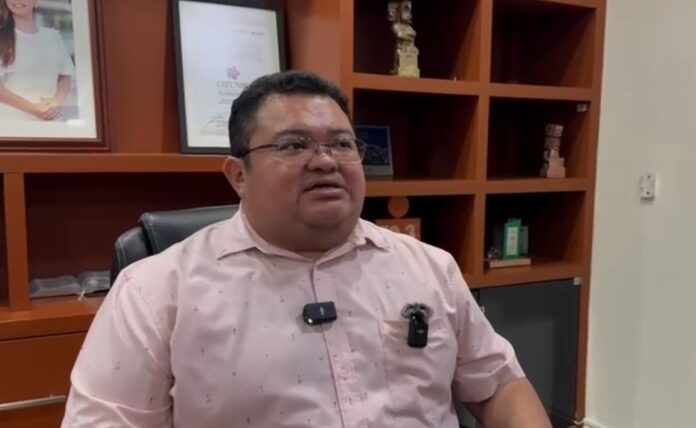 José Luis Chacón Méndez, presidente municipal de Cozumel.