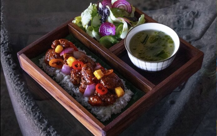Platillo gastronómico de Tulum
