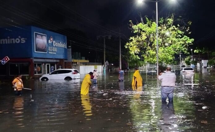 Fuertes lluvias Quintana Roo