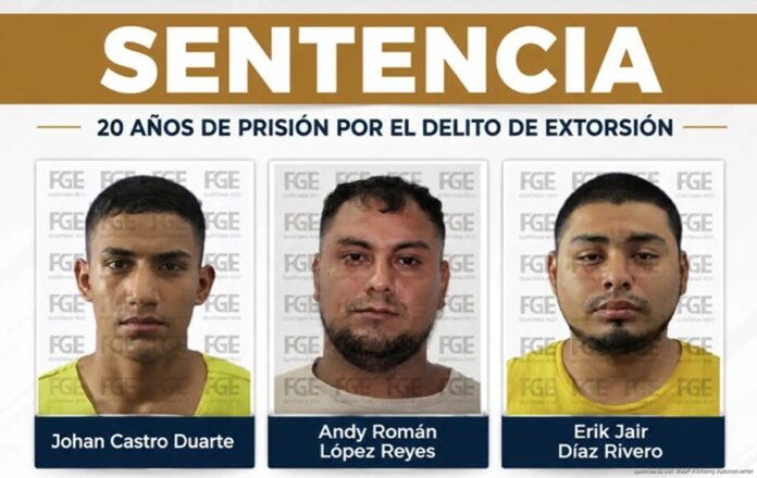 Sentenciados por extorsión Cancún