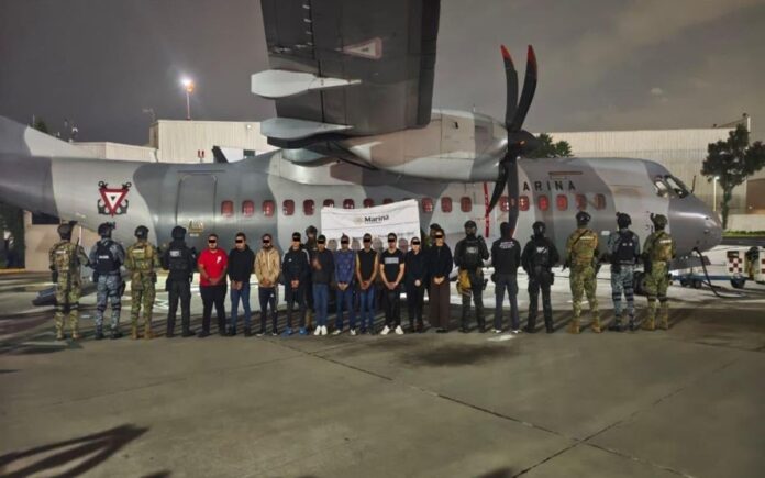 Detenidos presuntos integrantes CJNG