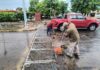 Lluvias activan operativo en Chetumal para atender encharcamientos y limpiar rejillas Operativo Tormenta Chetumal