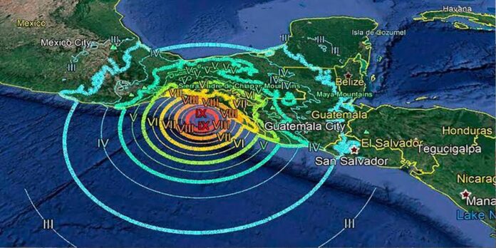 Sismo en Chiapas