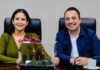 Estefanía Mercado busca atraer inversión nacional para diversificar la economía de Playa del Carmen Estefanía Mercado Jeancarlo Lozano