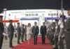 Presidente de Corea del Sur llega a México para fortalecer comercio inversión y cooperación con Sheinbaum Presidente coreano en México