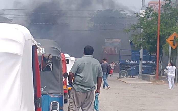 Bloqueos en Juchitán