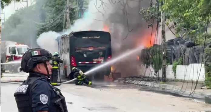 bomberos capacitación Internacional Estefanía Mercado