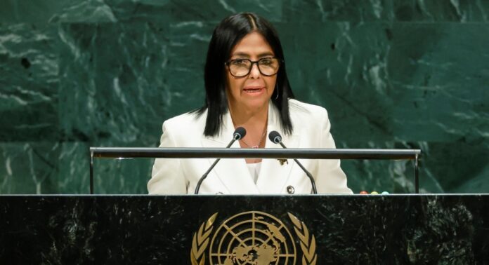 Delcy Rodríguez ante ONU