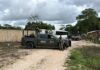 Cateo en depósito de Grúas Grumx busca vehículo con reporte de robo en Quintana Roo Cateo en depósito vehicular