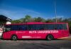 Transporte universitario gratuito retoma servicio en Playa del Carmen con nuevo padrón de estudiantes Autobús universitario Playa del Carmen