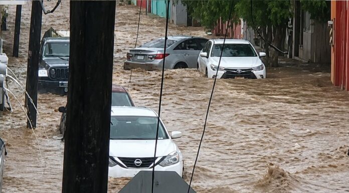 Inundaciones en Cabo San Lucas