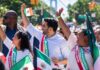 Alcalde de Nueva York hace historia al marchar por primera vez en desfile de la Independencia de México Mamdani en desfile mexicano