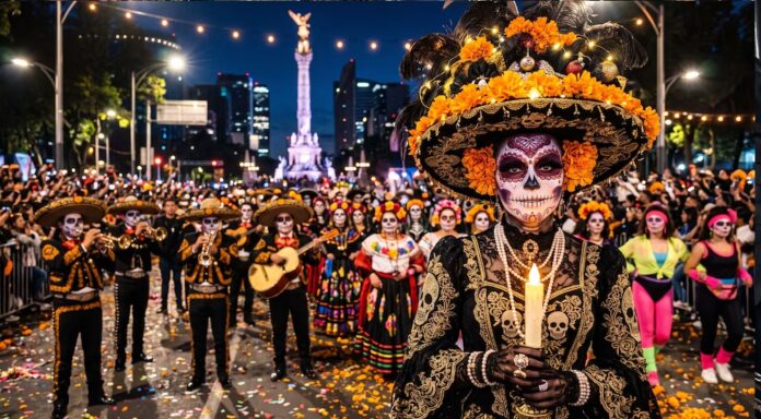 Mega Procesión Catrinas