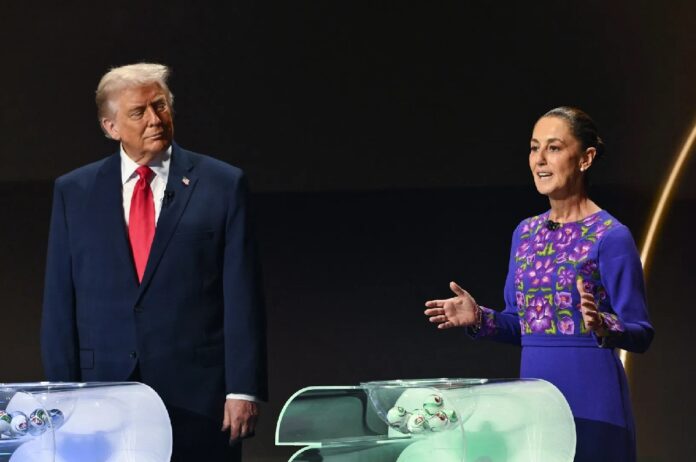 Donald Trump y Claudia Sheinbaum