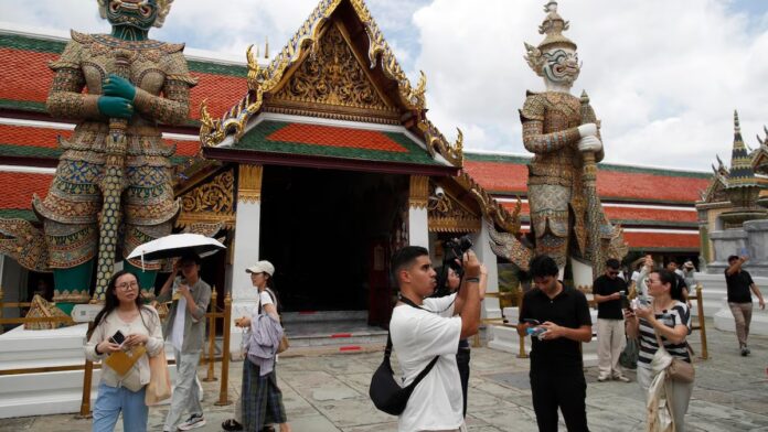 Turistas en Tailandia
