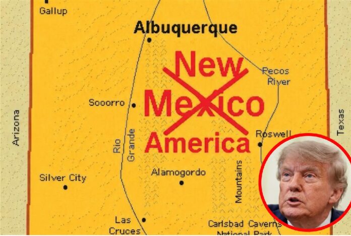 Mapa de Nuevo México
