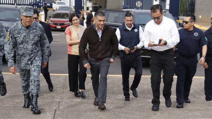 Omar García Harfuch supervisión seguridad Sinaloa