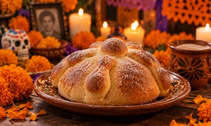 tradición mexicana pan de muerto
