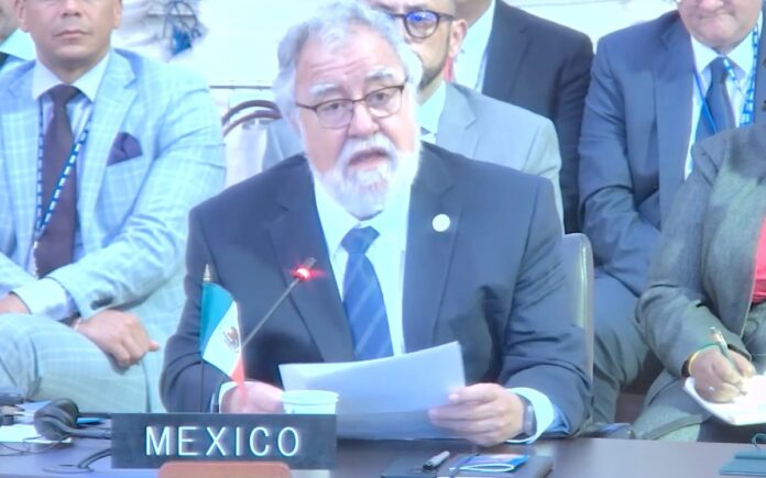 Alejandro Encinas ante OEA