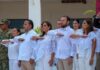 Estefanía Mercado acompaña a Mara Lezama en Chetumal por el 52 aniversario de Quintana Roo