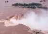 Cierran las cataratas del Iguazú por crecida del río y alertas ante El Niño inundaciones en el río Iguazú
