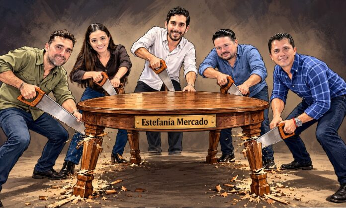 Cinco perfiles reunidos