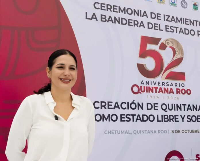 Estefanía Mercado pavimentación