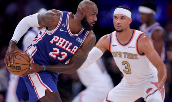 LeBron debuta con Philadelphia
