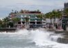 Huracán Simón golpea la costa del Pacífico manteniendo alerta máxima en Jalisco y Colima Riesgo oleaje huracán Simón