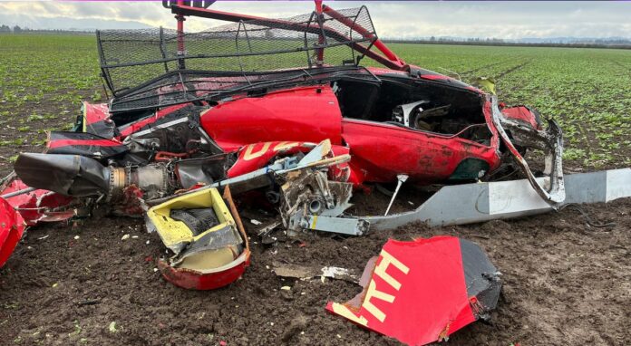 Accidente aéreo en Oregon