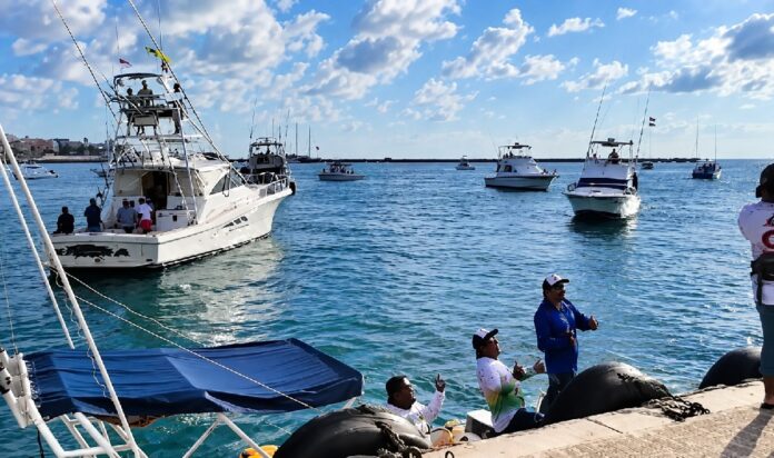 Capitanes homenajeados Cozumel